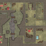 Redbrand Hideout Map Lost Mine Of Phandelver Battlemaps