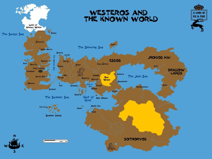 Map Game Of Thrones Pdf