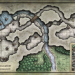 Reversed Map Of Cragmar Hideout For Phandalen GoG