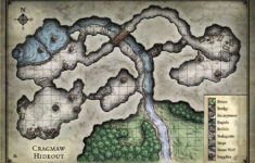 Reversed Map Of Cragmar Hideout For Phandalen GoG