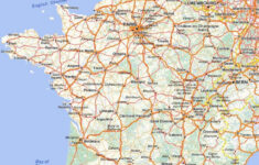 Road Map Map Of Roads In France Route Calculation With Or Without Tolls