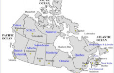 Road Map Of Canada Road Map Of Canada And Provinces Northern America