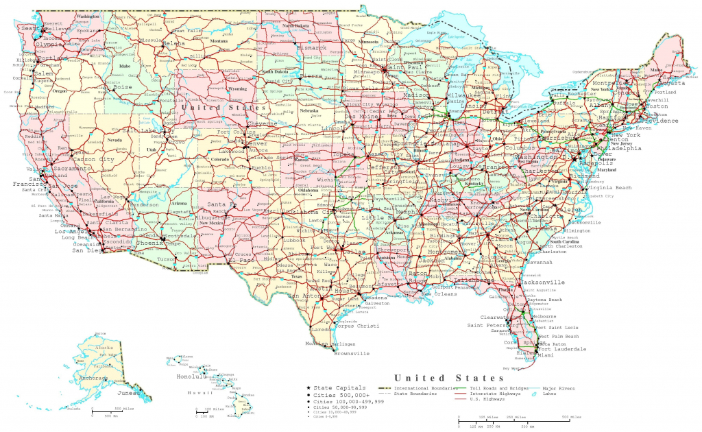 Printable State Road Maps | Adams Printable Map