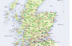 Roadmap Of Scotland Scotland Info Guide