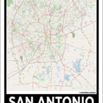 San Antonio Texas Zip Code Map World Of Light Map