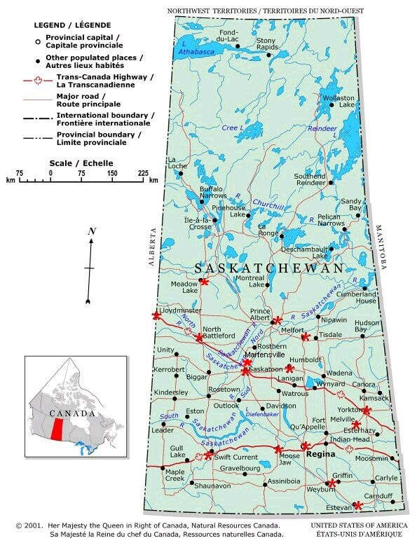 SASKATCHEWAN COMMUNITIES A Brief History Of Each City