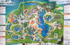 SeaWorld Orlando Map ThemeParkHipster