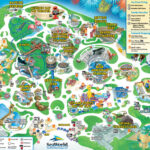 SeaWorld San Diego Theme Park Map San Diego CA Mappery