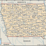 State And County Maps Of Iowa