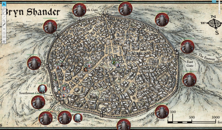 Map Torment Of King Thunder