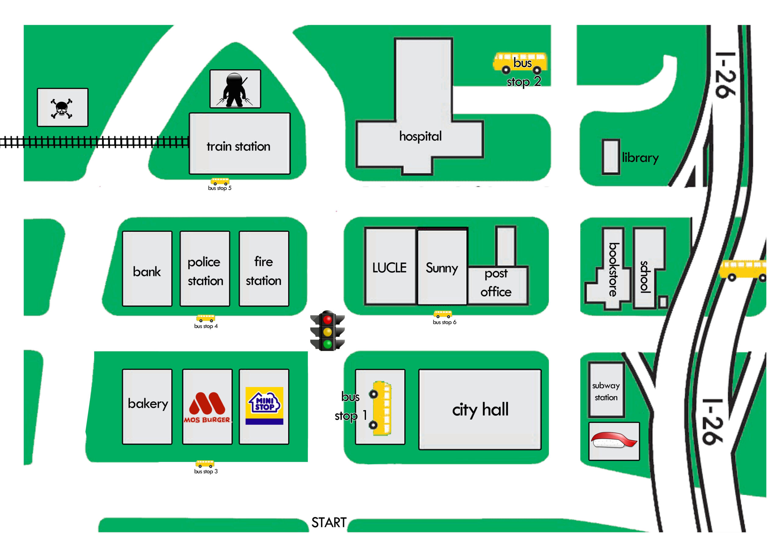 Teaching Stuff Maps For Kids Printable Maps Street Map Scaled 