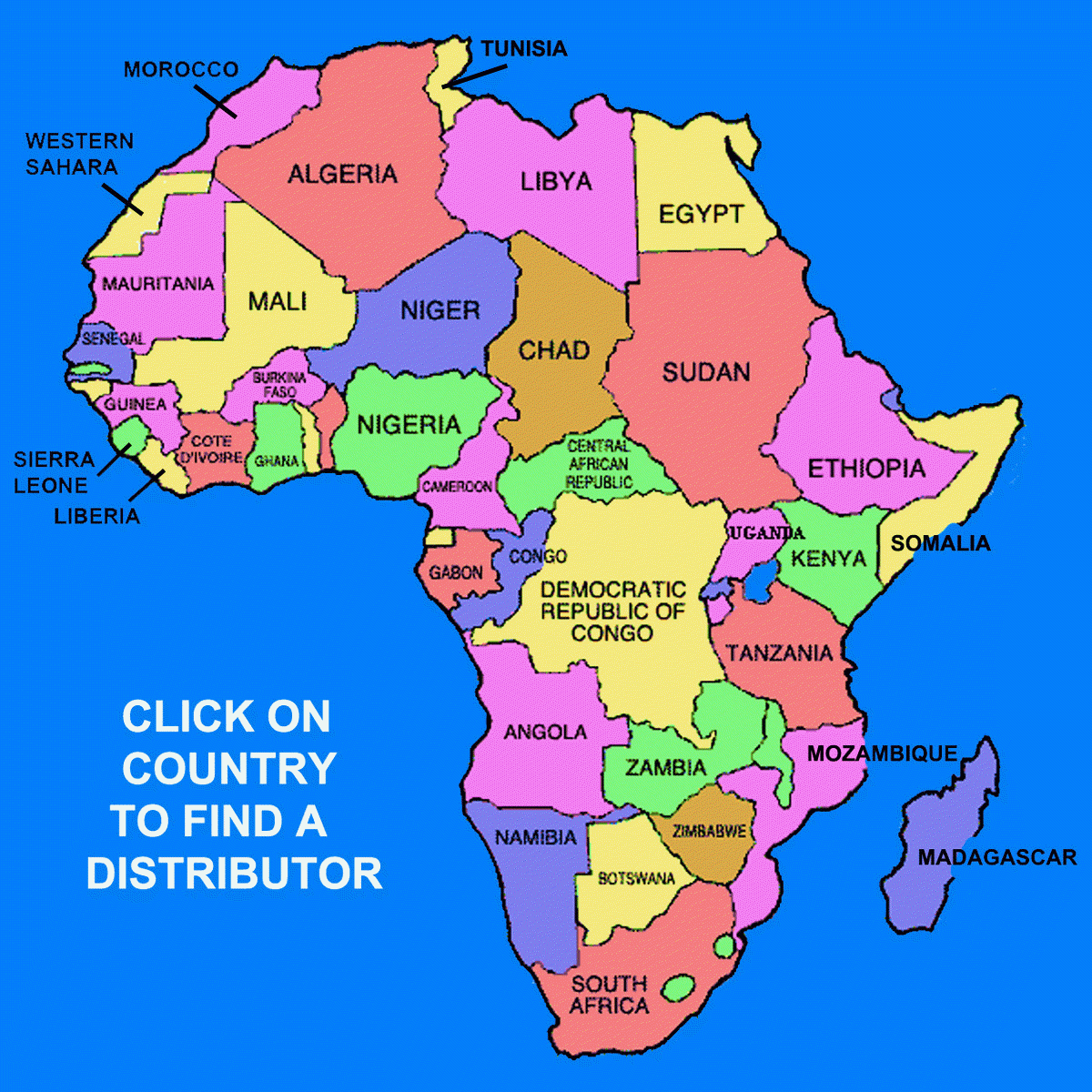 The African Continent Map Yahoo Image Search Results Africa 