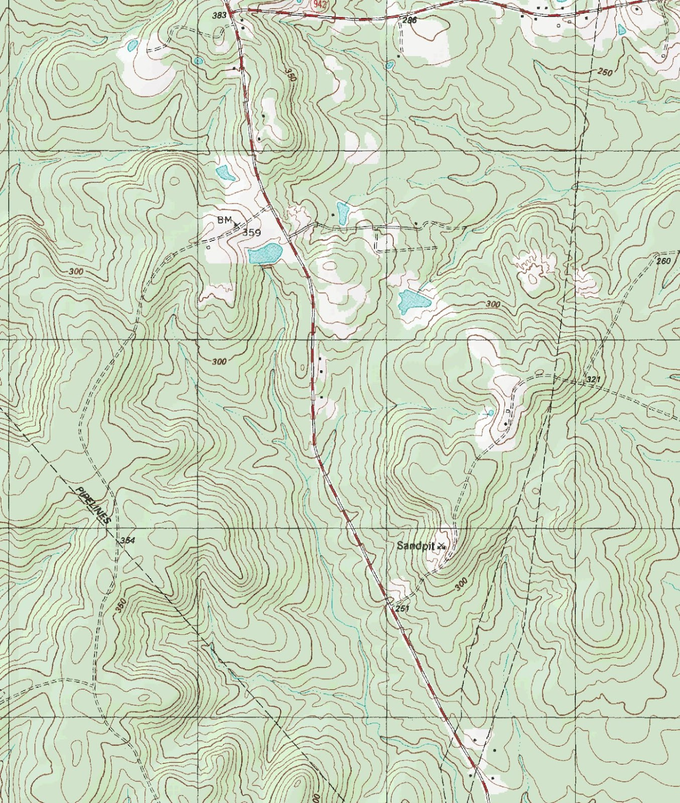 The Barefoot Peckerwood Free Printable Topo Maps