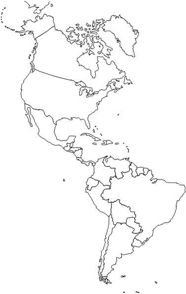 The Best Printable Map Of North And South America Stone Website
