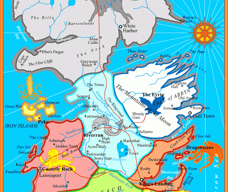 Game Of Thrones Maps To Print Adams Printable Map