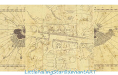 The Marauders Map By LittleFallingStar On DeviantArt