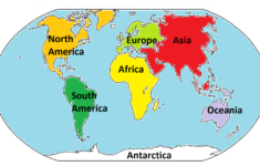 The Seven Continents Continents And Oceans Fun Worksheets For Kids