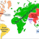 The World Map 2191 The Islamic Caliphate Controls Europe Africa And