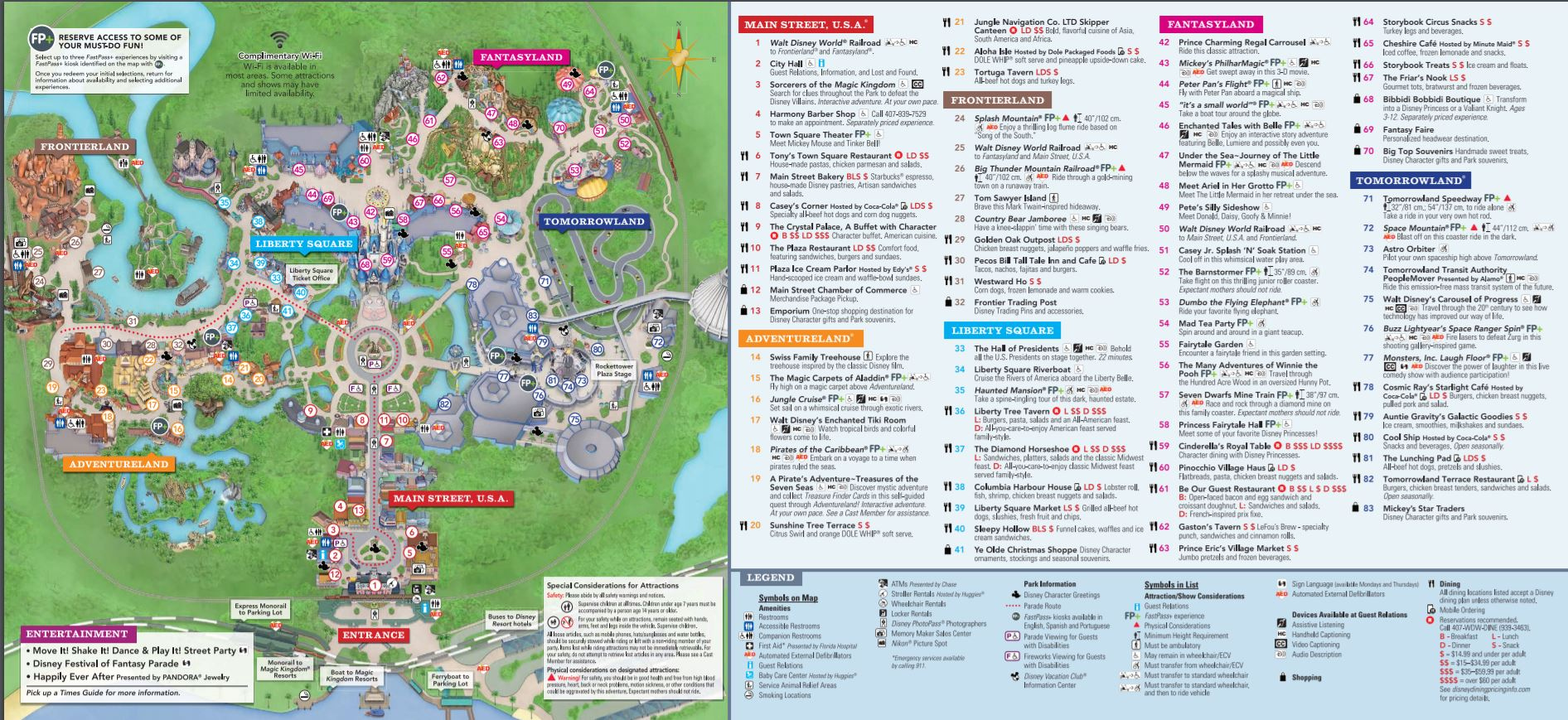 Top Printable Magic Kingdom Map Clifton Blog