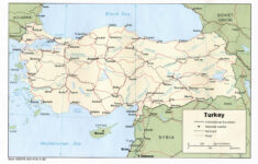 Turkey Map Free Printable Maps
