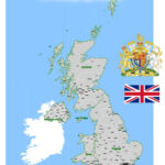 UK Great Britain Map Admin Vector Illustrator PDF Provinces Counties