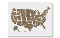united states map stencil draw a topographic map United States Map Stencil Draw A Topographic Map