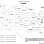 Use Printable Car Maps To Help Kids Learn Their States On Road Trips