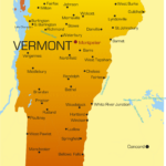Vermont Map Fotolip