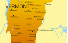 Vermont Map Fotolip