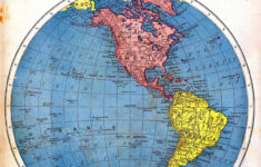 Vintage Printable Map Of The World Part 1 The Graphics Fairy