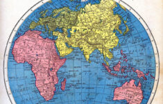 Vintage Printable Map Of The World Part 2 The Graphics Fairy