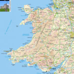 Wales Offline Map Including Anglesey Snowdonia Pembrokeshire And