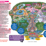 Walt Disney World Magic Kingdom Disney World Map Disney Map
