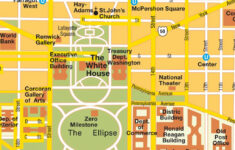 Washington Dc Maps Top Tourist Attractions Free Printable City