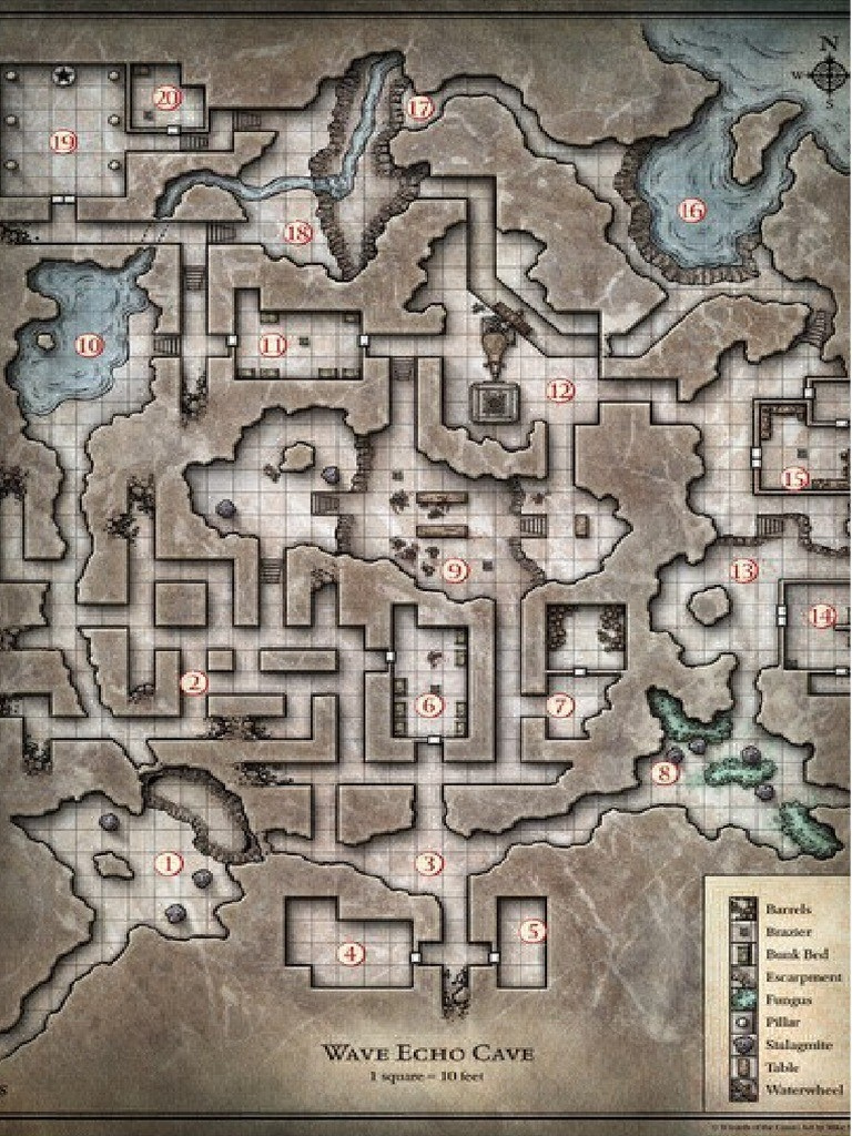 Wave Echo Cave Map Printable Printable Maps