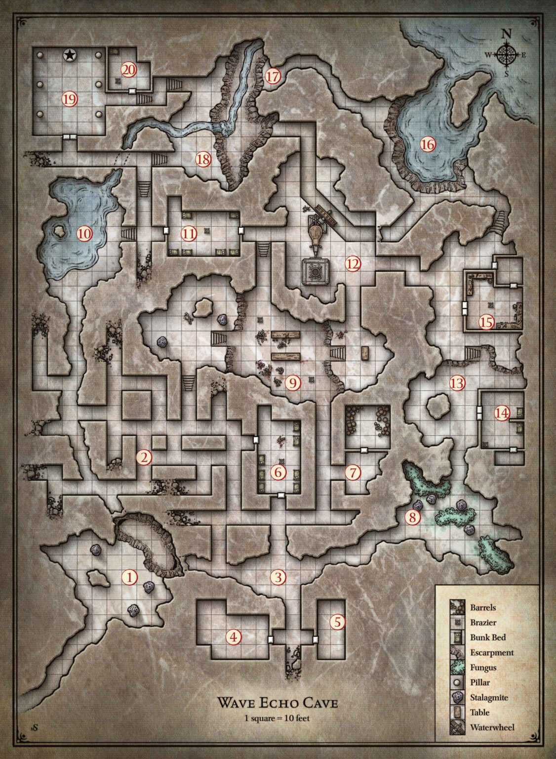 Wave Echo Cave Player Map Time Zones Map World | Adams Printable Map