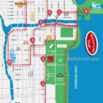 Web Based Downtown Map Cta Printable Walking Map Of Downtown