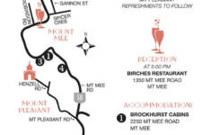 Wedding Map Custom Design Printable DIY Digital Files Welcome Bag