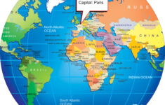 where is france big size world globe Where Is France Big Size World Globe