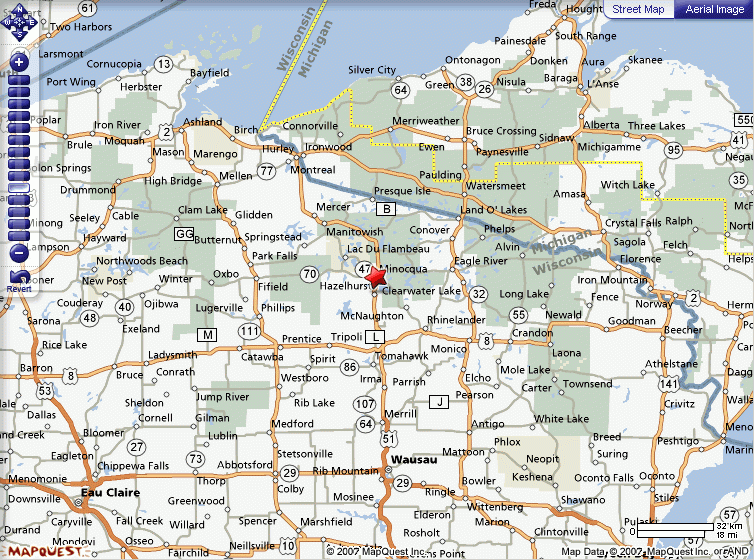 Wisconsin Map ToursMaps