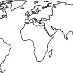 World Map Black And White Black And White World Map World Map