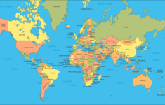 World Map Printable A4 Printable Maps