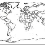 World Map With Countries Without Labels Mapamundi Para Imprimir