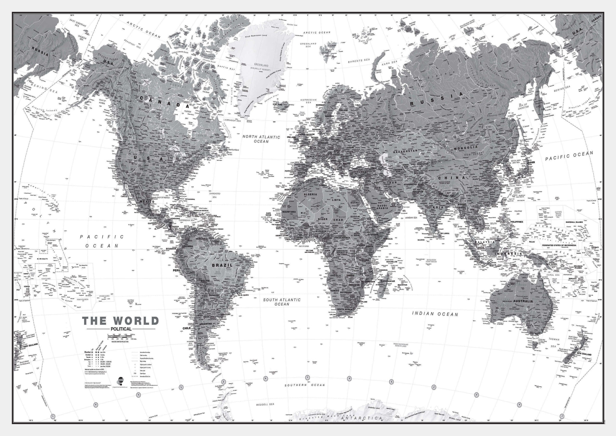 World Map Black And White Adams Printable Map