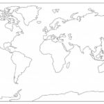 World Political Map Blank A4 Size World Map Vector Template Best Of