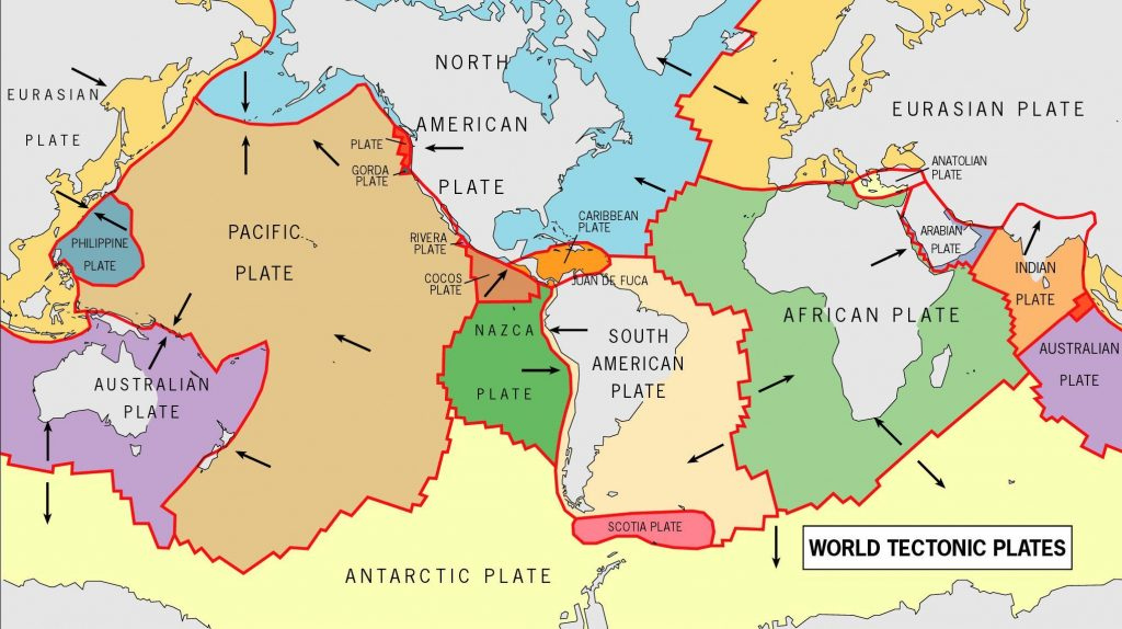 World Tectonic Plates And Their Movement Yahoo Image Search World 