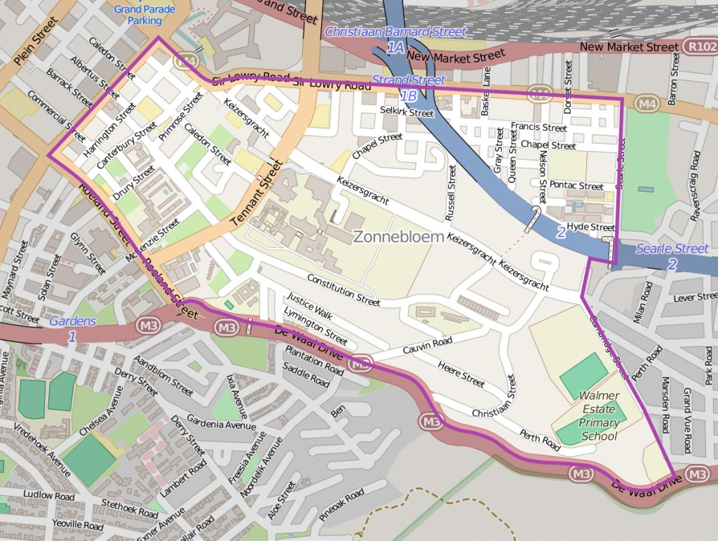 Zonnebloem Wikipedia Printable Street Map Of Llandudno Free 