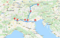 10 Days Road Trip Through Northern Italy And Austria With Family for Map of Austria and Italy