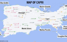 10 Epic Things To Do In Capri (+ Map, Photos, Tips) intended for Isle Of Capri Italy Map