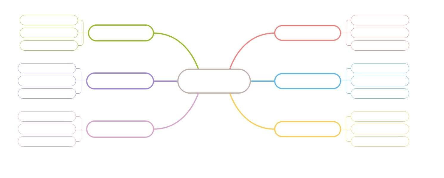 10 Free Blank Mind Map Templates regarding Printable Free Blank Mind Map Template